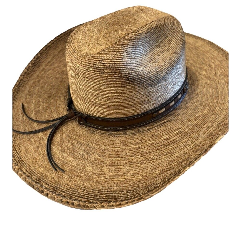 Alamo® Unisex Hearn Palm Straw Western Cowboy Hat D28740